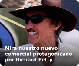 Vea el aviso de Richard Petty promocionando STP